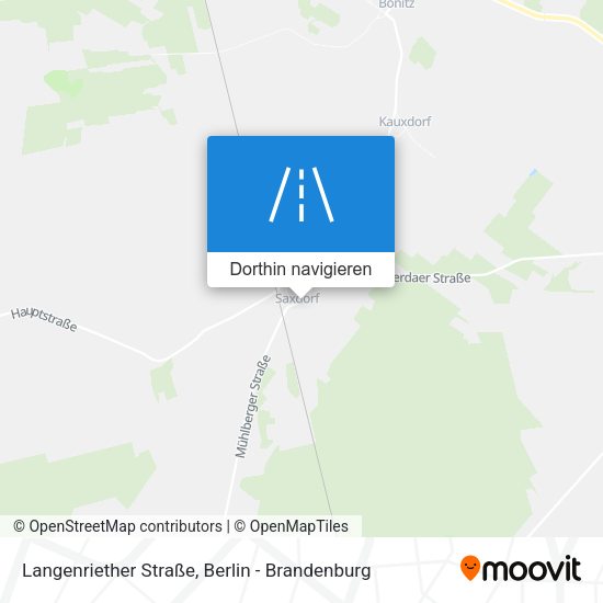 Langenriether Straße Karte