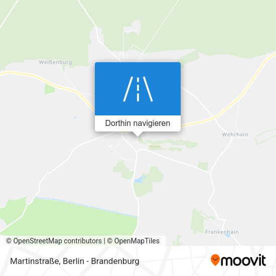 Martinstraße Karte