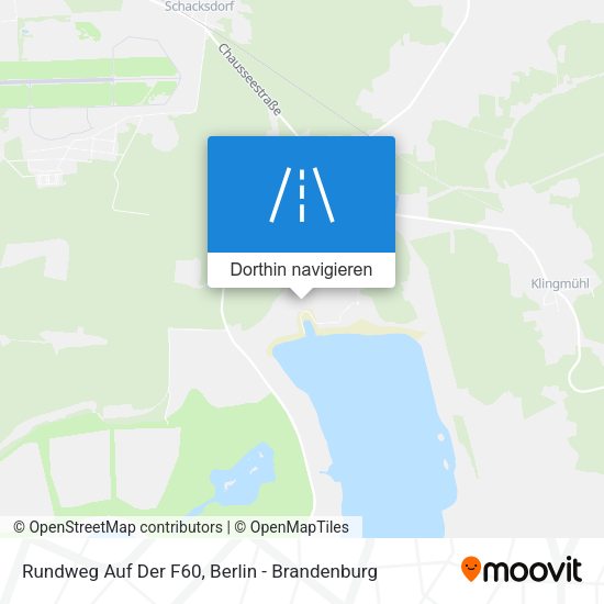 Rundweg Auf Der F60 Karte