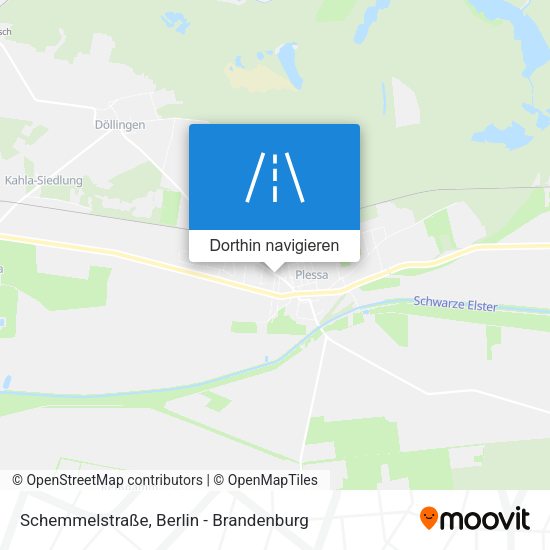 Schemmelstraße Karte