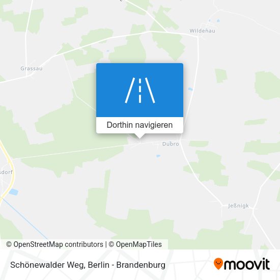 Schönewalder Weg Karte
