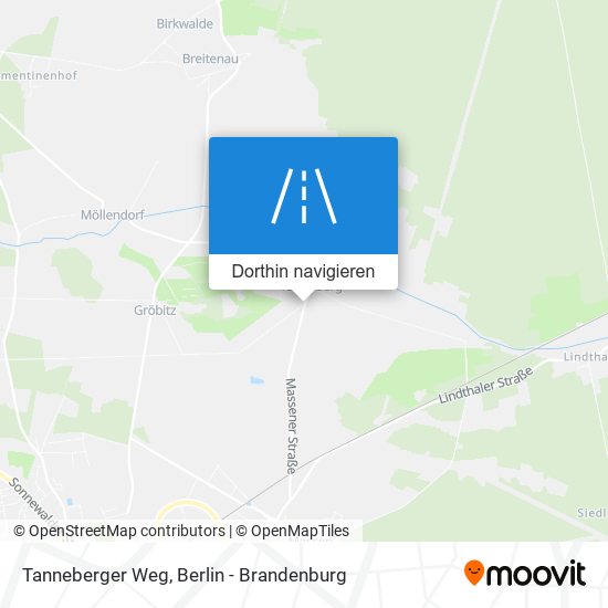 Tanneberger Weg Karte