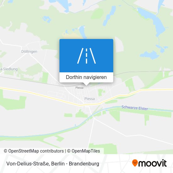 Von-Delius-Straße Karte