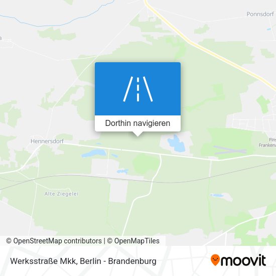 Werksstraße Mkk Karte