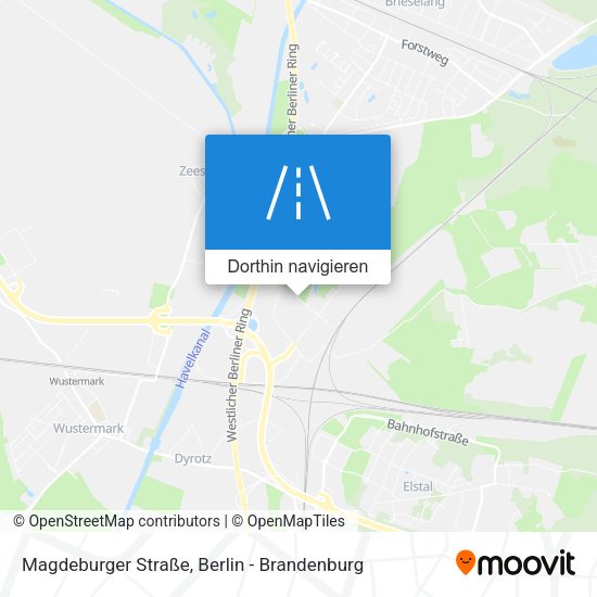 Magdeburger Straße Karte