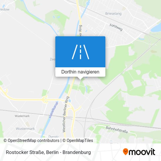 Rostocker Straße Karte