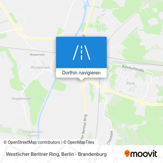 Westlicher Berliner Ring Karte
