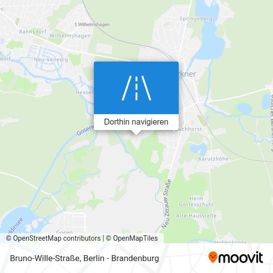 Bruno-Wille-Straße Karte