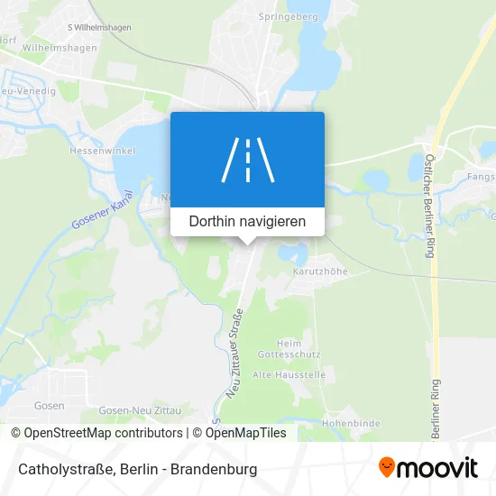 Catholystraße Karte