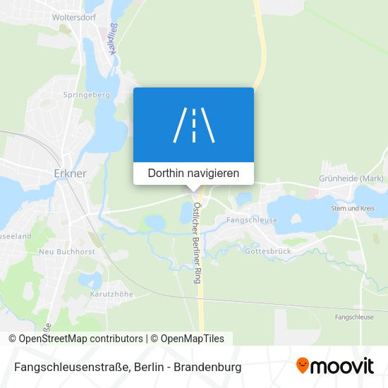Fangschleusenstraße Karte