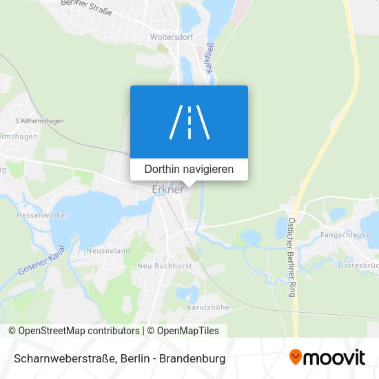 Scharnweberstraße Karte