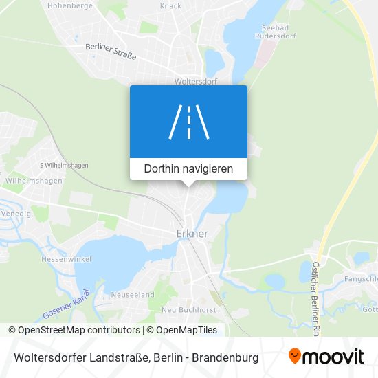 Woltersdorfer Landstraße Karte