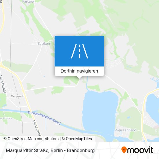 Marquardter Straße Karte