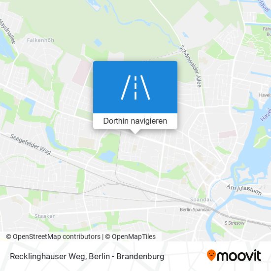 Recklinghauser Weg Karte