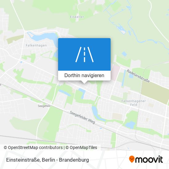 Einsteinstraße Karte