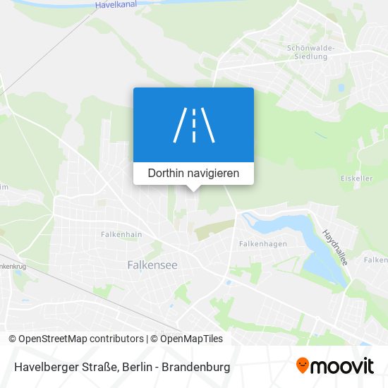 Havelberger Straße Karte