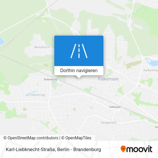 Karl-Liebknecht-Straße Karte