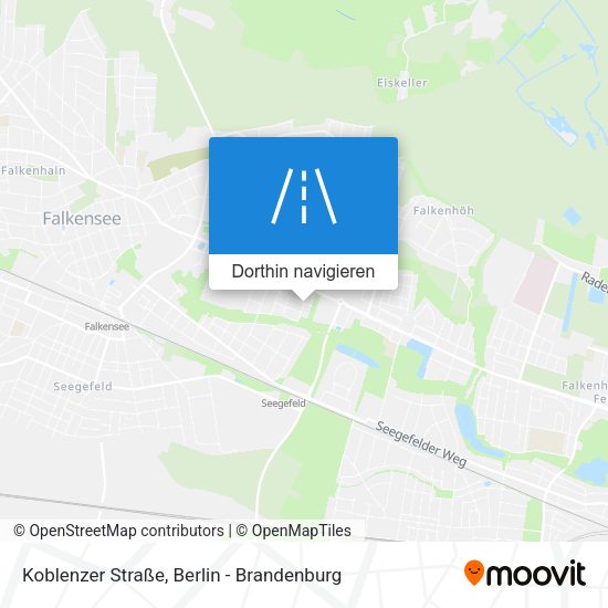 Koblenzer Straße Karte