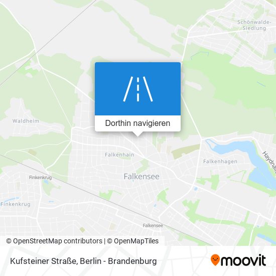 Kufsteiner Straße Karte