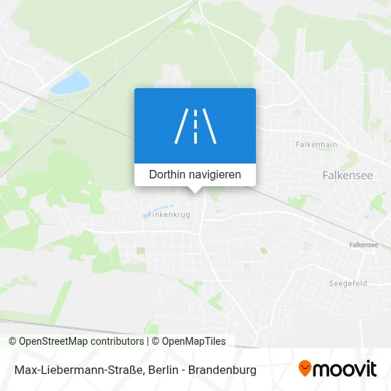Max-Liebermann-Straße Karte