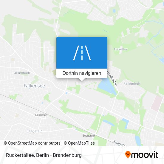 Rückertallee Karte