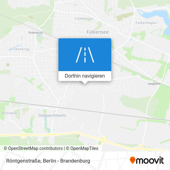 Röntgenstraße Karte