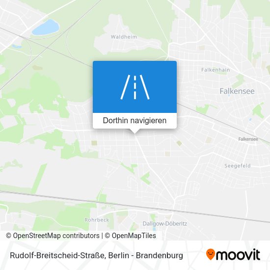 Rudolf-Breitscheid-Straße Karte