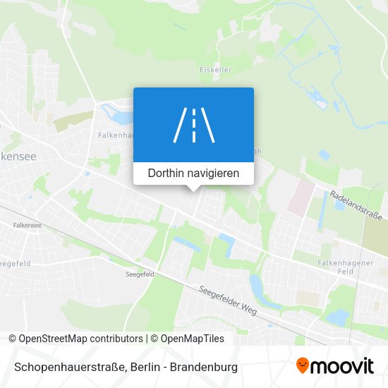 Schopenhauerstraße Karte