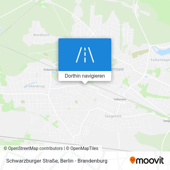 Schwarzburger Straße Karte
