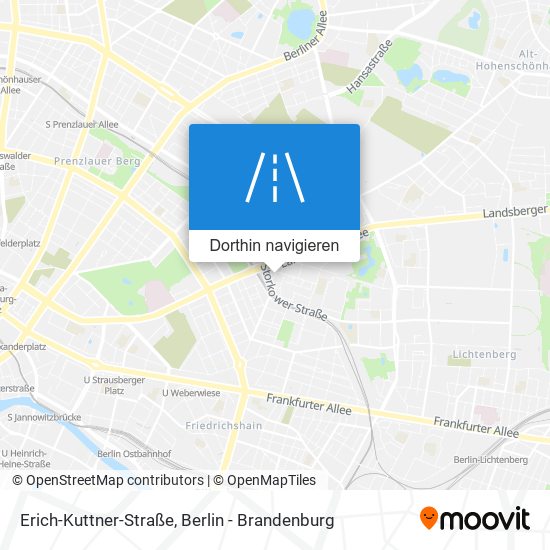 Erich-Kuttner-Straße Karte