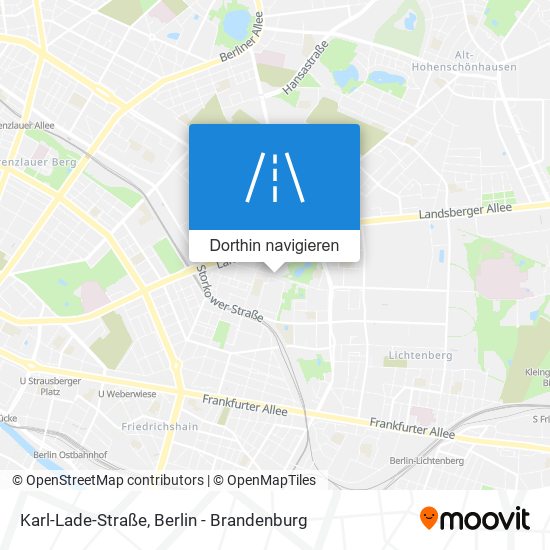Karl-Lade-Straße Karte