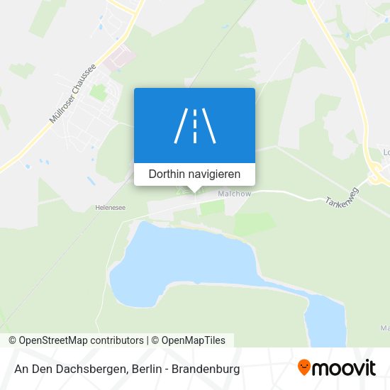 An Den Dachsbergen Karte