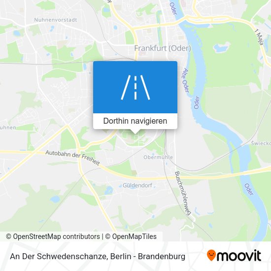 An Der Schwedenschanze Karte
