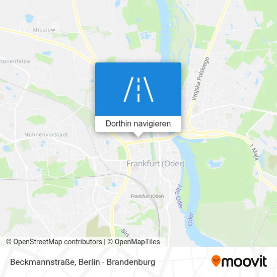 Beckmannstraße Karte