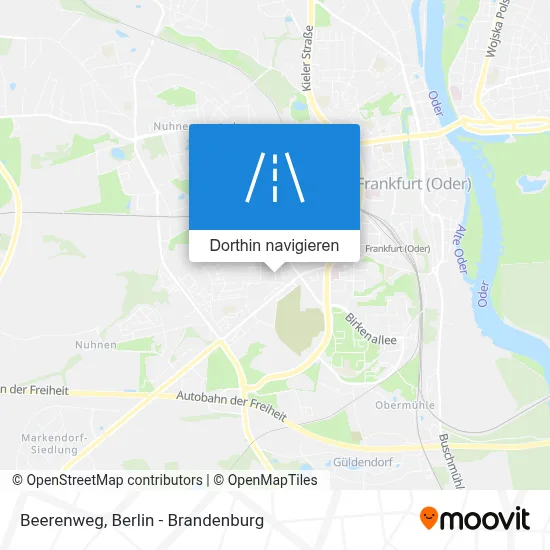 Beerenweg Karte