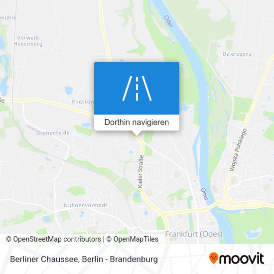 Berliner Chaussee Karte