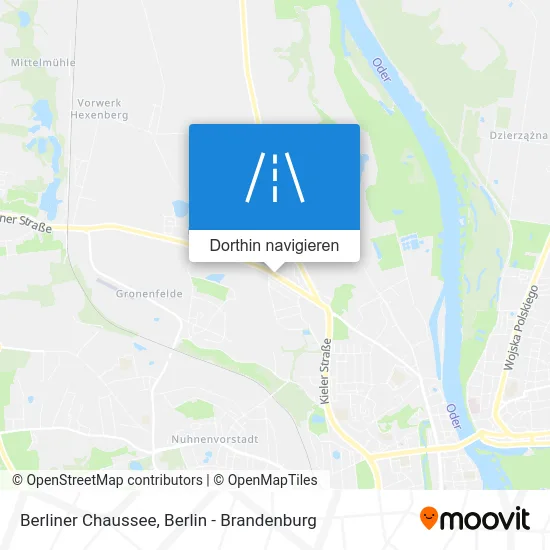 Berliner Chaussee Karte