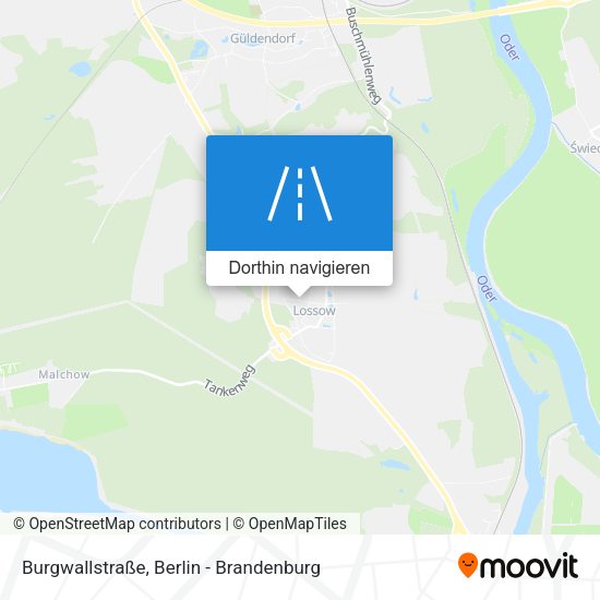 Burgwallstraße Karte