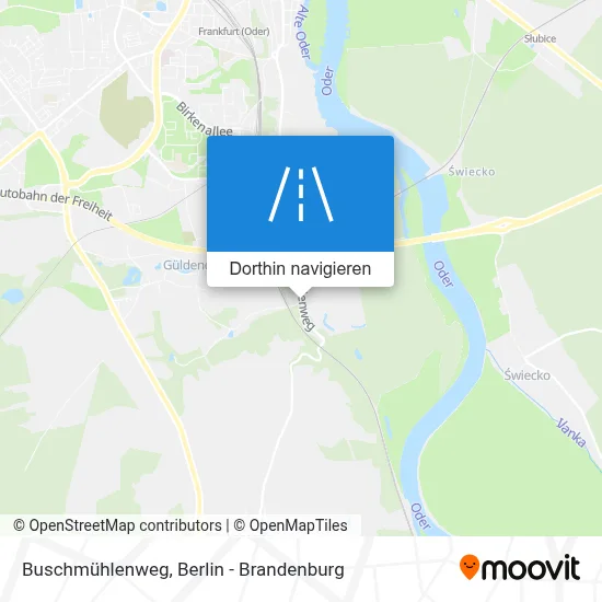 Buschmühlenweg Karte