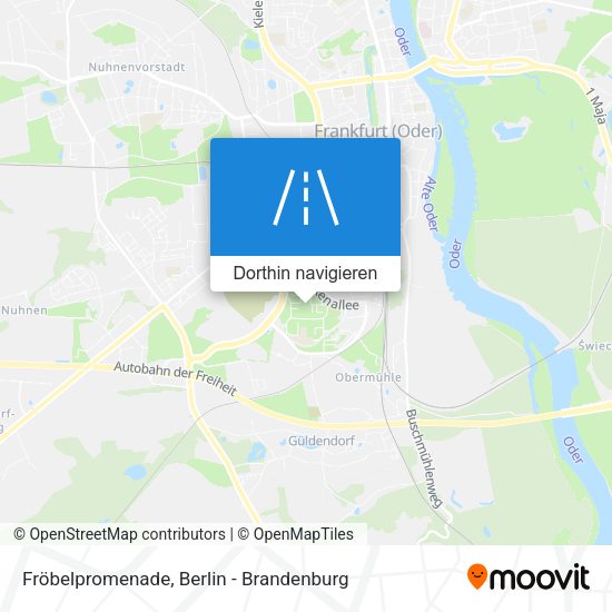 Fröbelpromenade Karte