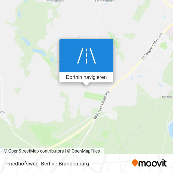 Friedhofsweg Karte