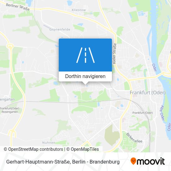 Gerhart-Hauptmann-Straße Karte