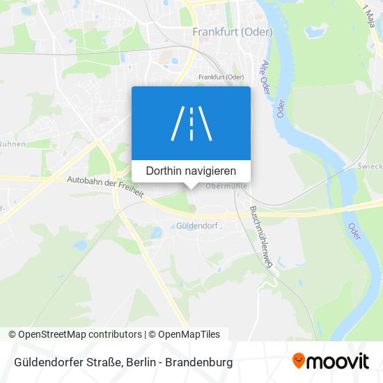 Güldendorfer Straße Karte