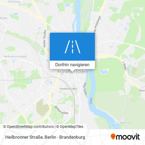 Heilbronner Straße Karte