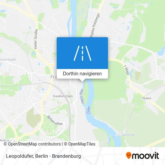 Leopoldufer Karte