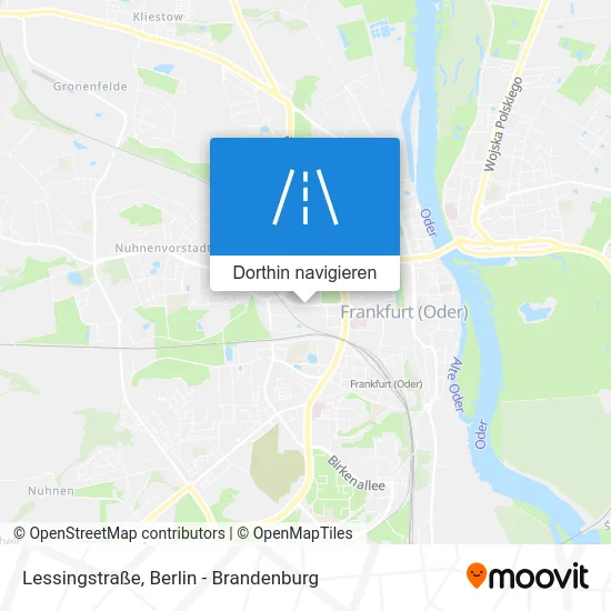Lessingstraße Karte