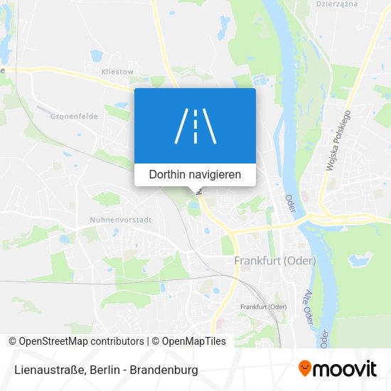Lienaustraße Karte