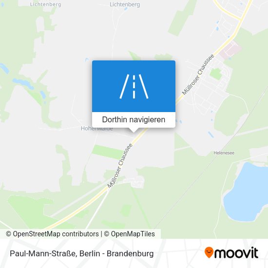 Paul-Mann-Straße Karte