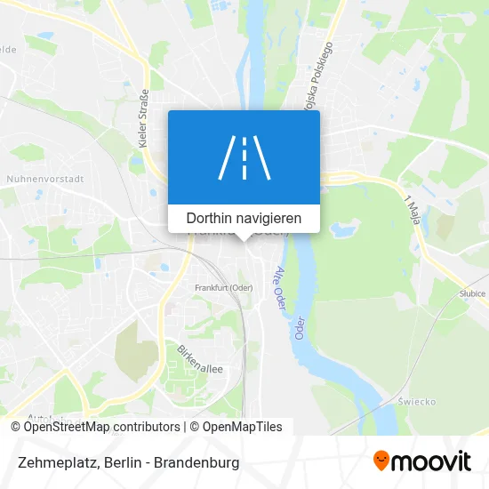 Zehmeplatz Karte