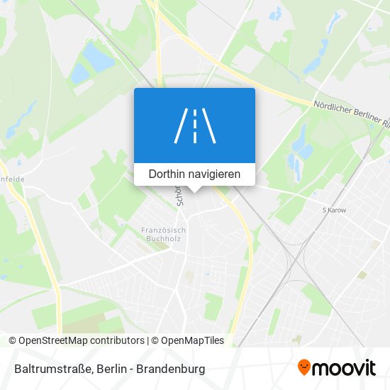 Baltrumstraße Karte